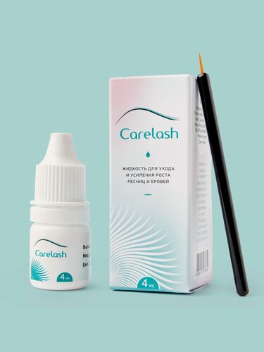 Изображение товара Средство для роста ресниц и бровей Carelash (Карелаш), 4 мл.
