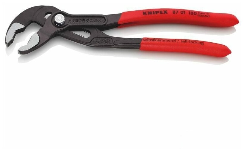 сантехнические клещи Knipex KN-8701180 - фотография № 8