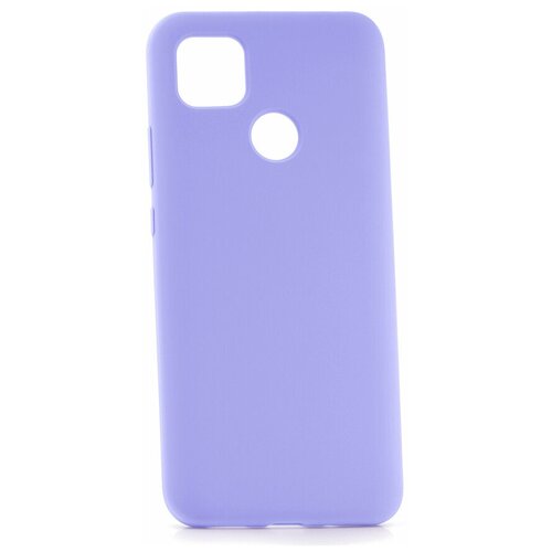 фото Чехол на xiaomi redmi 9c kruche silicone plain lilac purple кruче