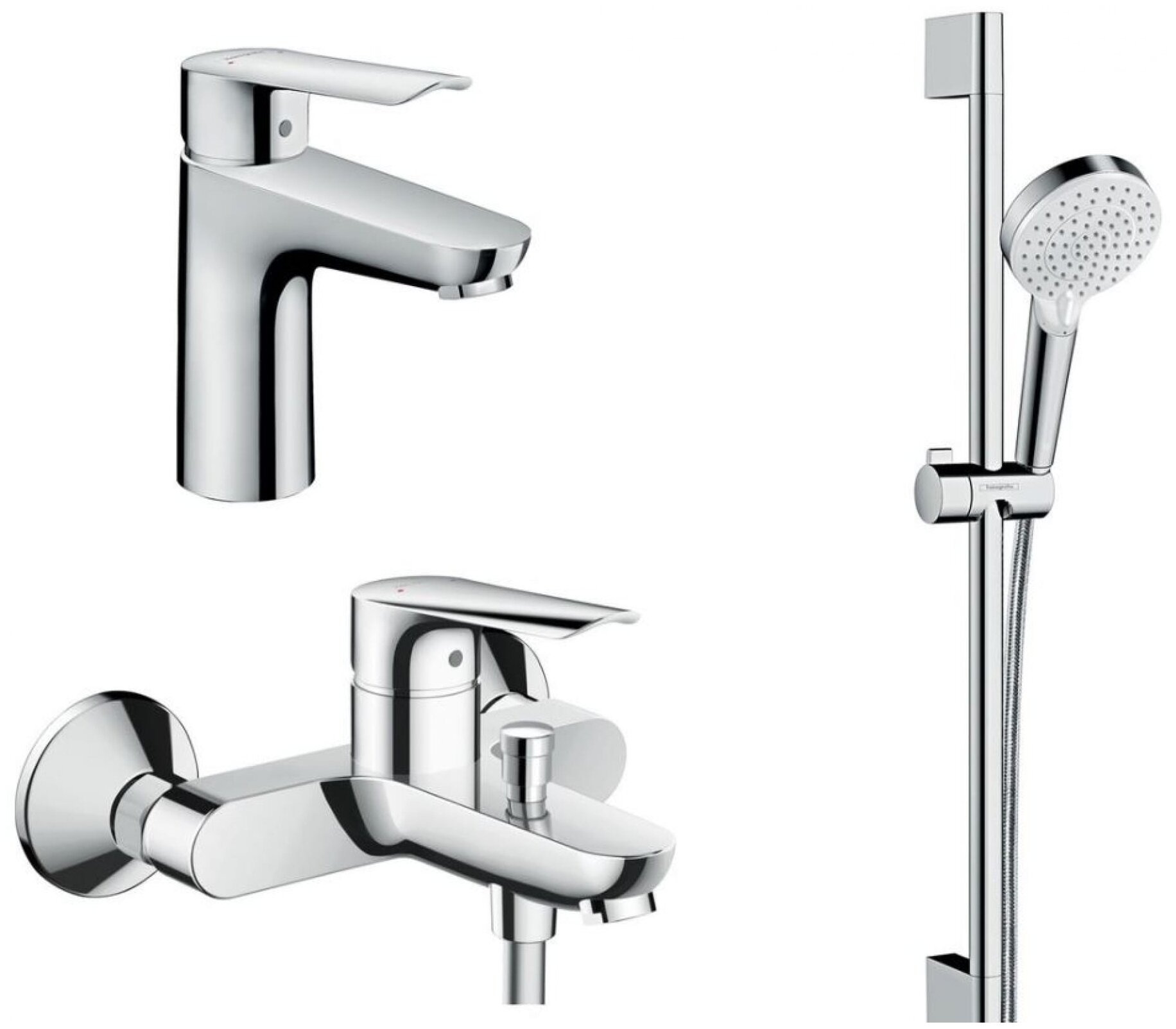 Набор смесителей для ванны Hansgrohe Logis E SetLogisE100C