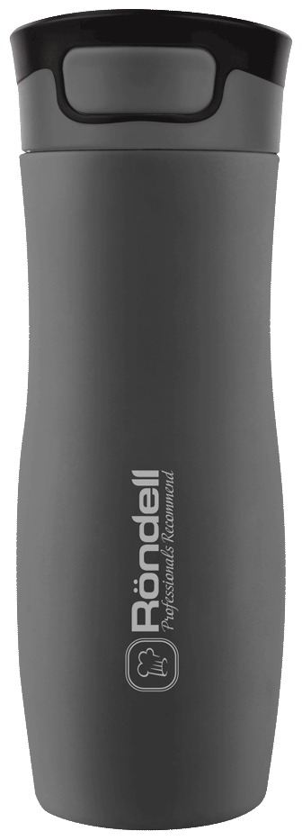 Термокружка Rondell Inspire, 0.4 л, серый