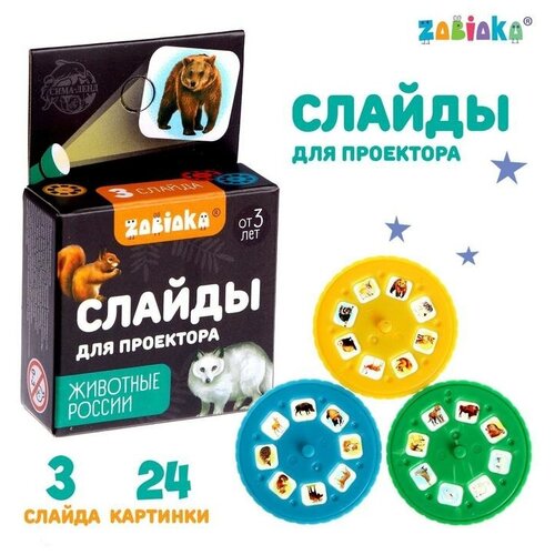 Слайды для проектора «Животные России», набор слайды для проектора животные россии набор