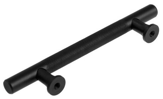 Ручка-рейлинг CAPPIO, d=12 мм, м/о 96 мм, цвет чёрный - фотография № 2