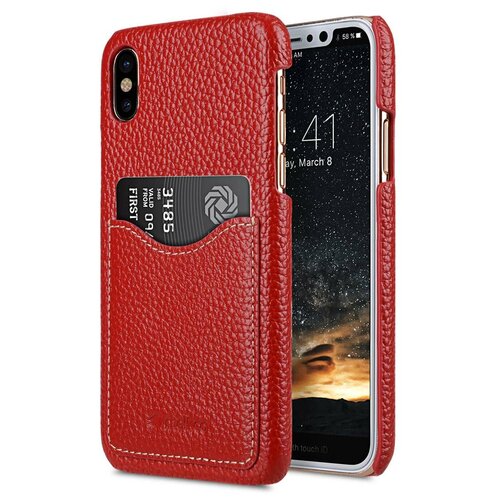 Кожаный чехол накладка Melkco Back Cover V2 для Apple iPhone X/XS