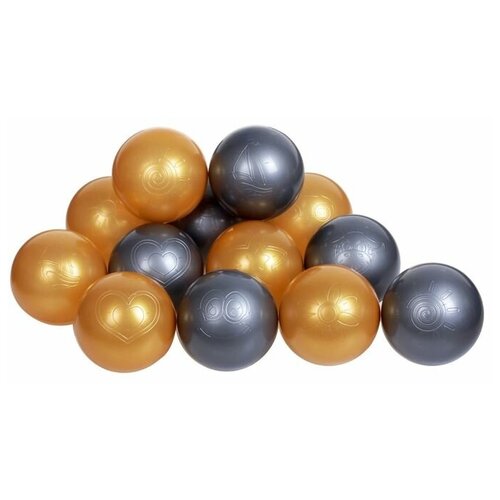 Набор шаров 50 шт золотой, серебрянный 2390638 набор шаров snowmen е50337 золотой