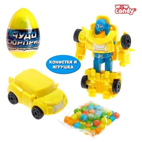 WOW Candy Игрушка в яйце «Чудо-сюрприз: Трансформеры», микс