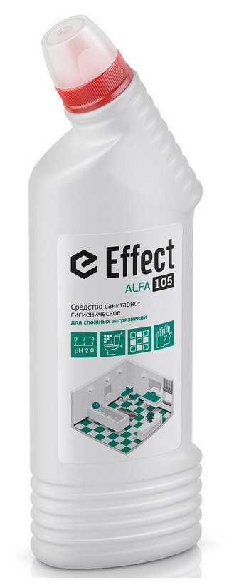 Профхим сантех кисл от сложн загрязнений Effect/ALFA 105, 0,75л