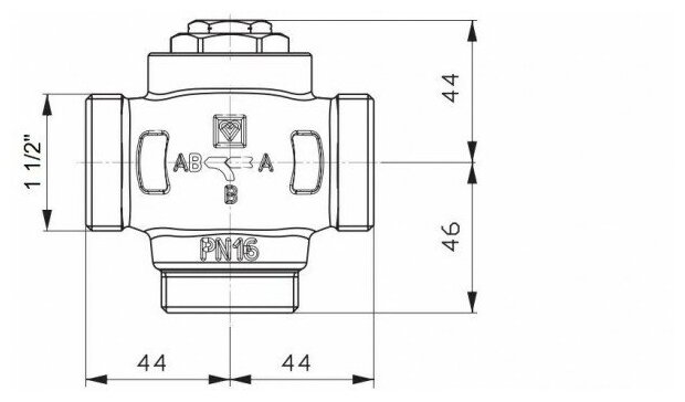 Клапан антиконденсационный Herz 61C DN32, 1 1/2", 776604 - фотография № 2