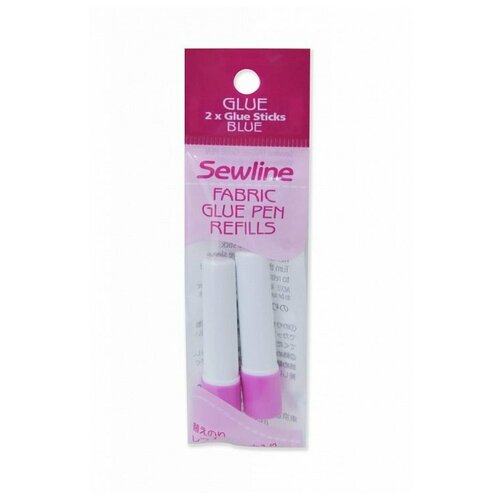 Набор запасных блоков водорастворимого клея, цвет голубой, 2 шт, Sewline FAB50013