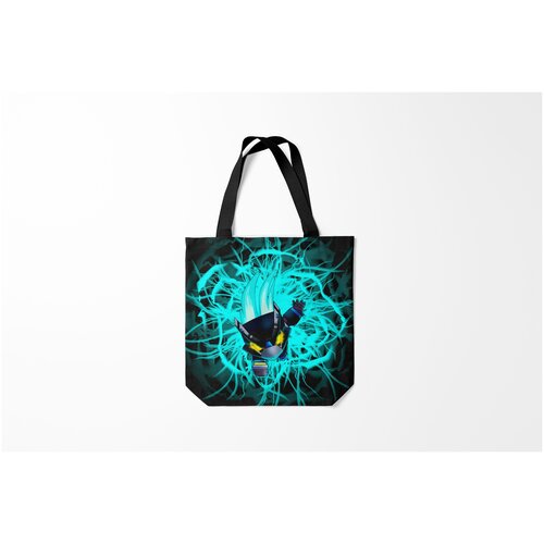 фото Сумка-шоппер / 40х40 см / геймерам / brawl stars crow burnettie