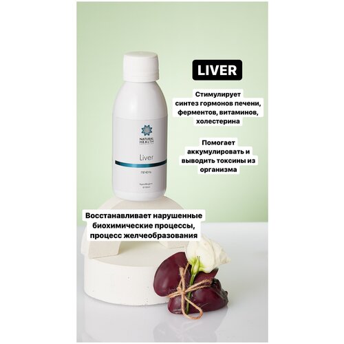 LIVER / Ливер - препарат для восстановления печени, Natural Health