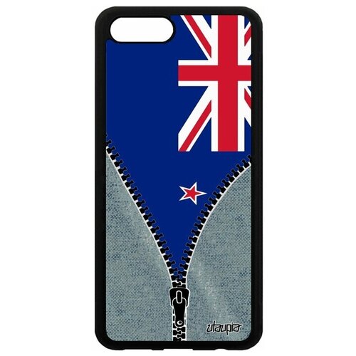 фото Чехол на мобильный honor v10 / view 10, "флаг новой зеландии на молнии" государственный utaupia