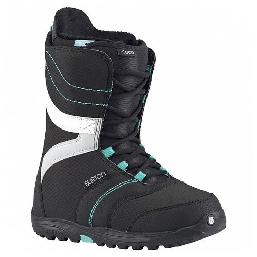 фото Сноубордические ботинки burton coco 5, black/teal