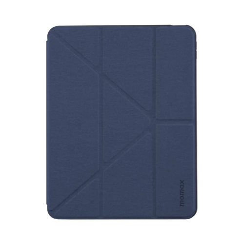 фото Чехол momax flip cover with apple pencil holder protection case для apple ipad pro 12.9" 2021 dark blue (fpap21lb)