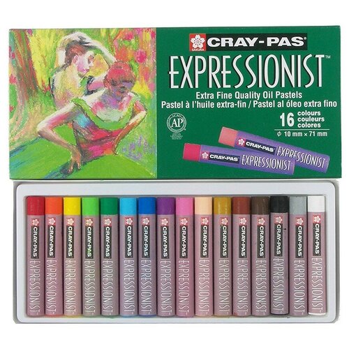Набор пастели масляной Sakura Cray-Pas Expressionist 16 цветов XLP16
