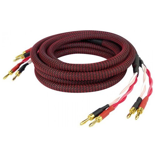 Акустический кабель Single-Wire Banana - Banana DYNAVOX Perfect Sound Speaker Cable (207297) 2.0m