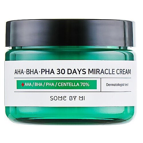Some By Mi Крем с 3 видами кислот и центеллой – AHA-BHA-PHA 30 days miracle cream, 60г