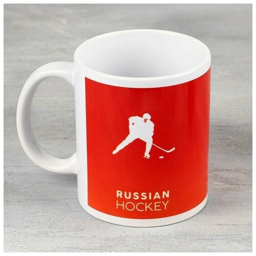 Кружка керамическая "Russian hockey", 320 мл