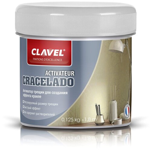 Активатор трещин Clavel Cracelado Activateur, 0,125 кг, бесцветный