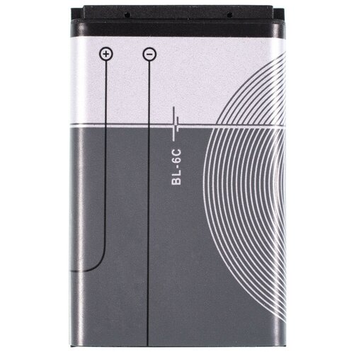 Аккумулятор BL-6C для Nokia E70, 110, 112, 113, 2115i, 2125, 2126, 2865 и др