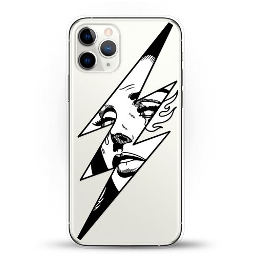 фото Силиконовый чехол молния на apple iphone 11 pro andy & paul