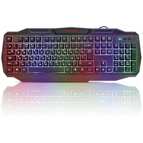 Клавиатура DEFENDER Ultra HB-330L черный 157000₽