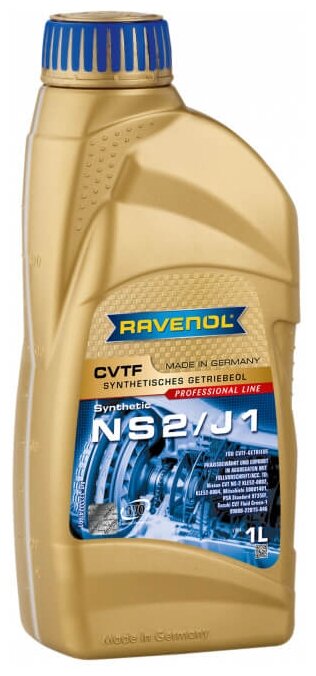 Масло RAVENOL CVTF NS2/J1 Fluid трансм. (1л)