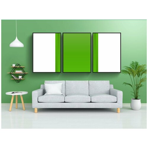 фото Набор модулных постеров для интерьера "стрела, направление, символ" 60x90 см. в тубусе, без рамки lotsprints