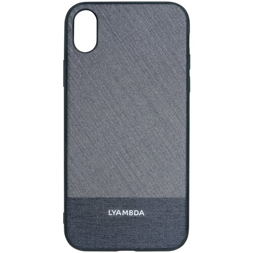 чехол lyambda europa la05 er xr bl для iphone xr blue strip Чехол LYAMBDA EUROPA для iPhone XS Max (LA05-ER-XSM-GR) Grey Strip