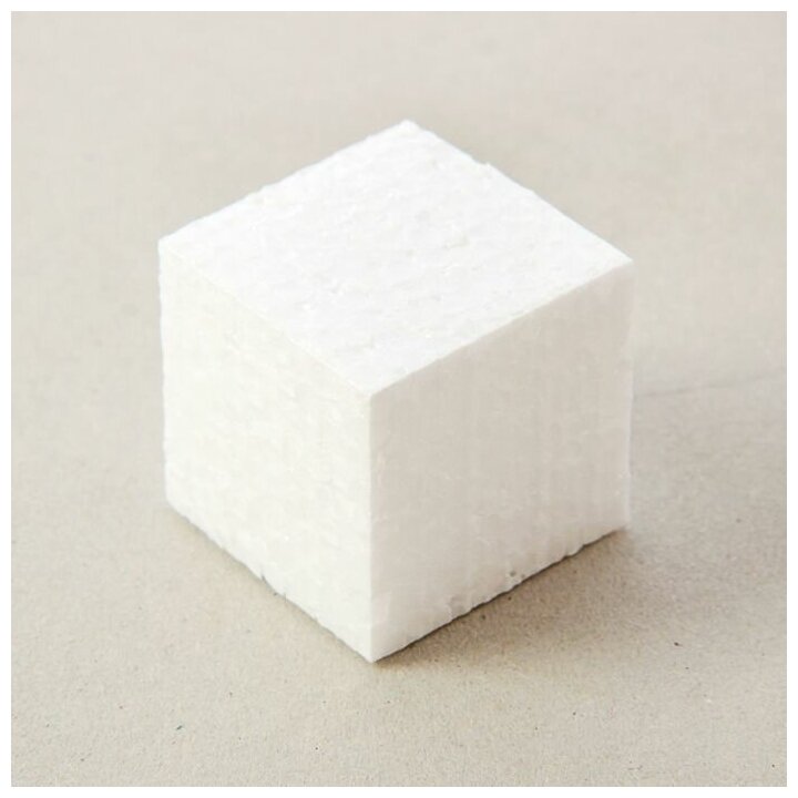 Набор заготовок из пенопласта "Кубик", 3 см, 20 шт 1189017
