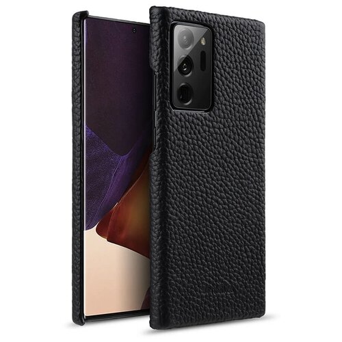 Кожаный чехол накладка Melkco для Samsung Galaxy Note 20 Ultra - Snap Cover, черный чехол для samsung galaxy note i9220 melkco premium 100% кожа