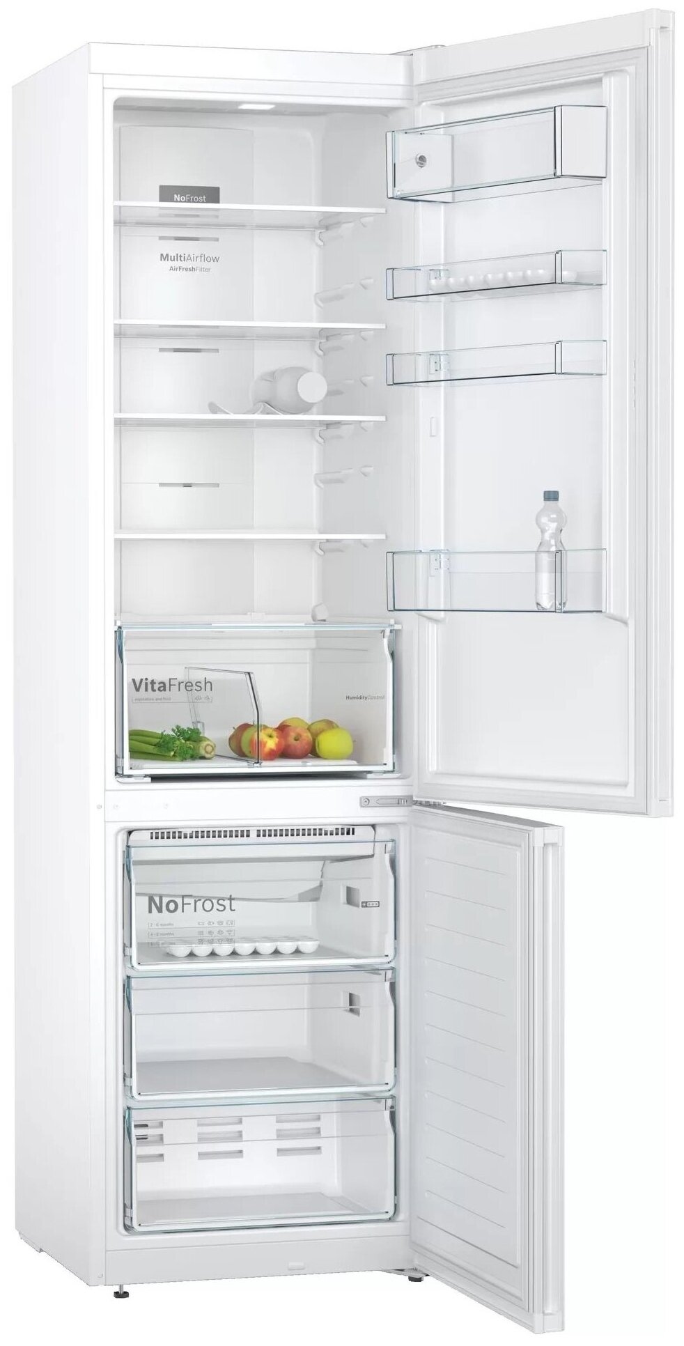 Холодильник Bosch KGN39VW24R, белый - фотография № 2
