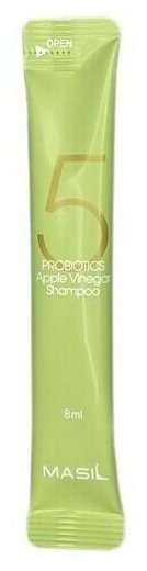 Шампунь от перхоти с яблочным уксусом Masil 5 Probiotics Apple Vinegar Shampoo Stick Pouch, 8 мл