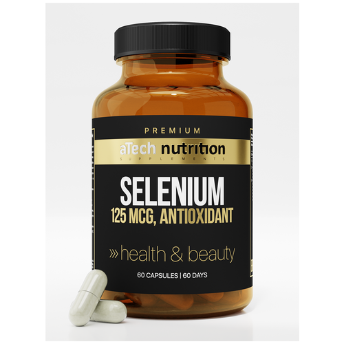 Капсулы aTech Nutrition Premium Selenium, 0.5 г, 60 шт.