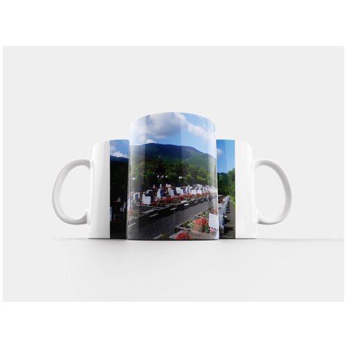 фото Кружка "могила, кладбище, надгробие" 320 мл lotsprints