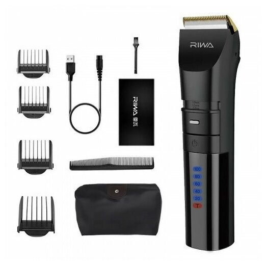 Машинка для стрижки Xiaomi Riwa Hair Clipper Black (RE-6110) - фотография № 3