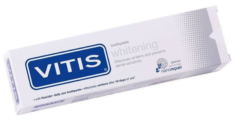 Зубная паста Dentaid Vitis whitening, 100 мл