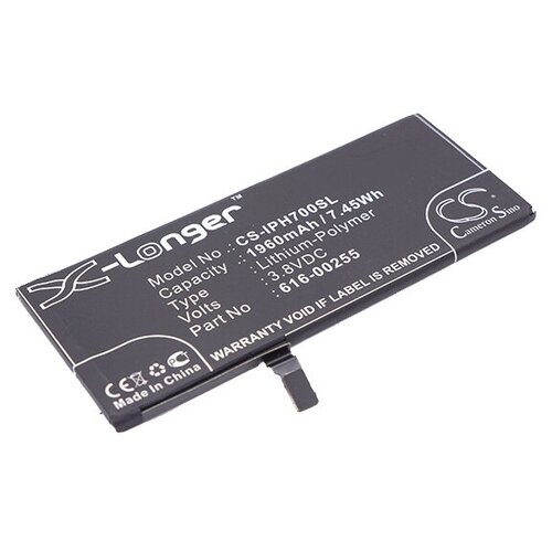 Аккумулятор CS-IPH700SL для iPhone 7 3.8V / 1960mAh / 7.45Wh арт 065999