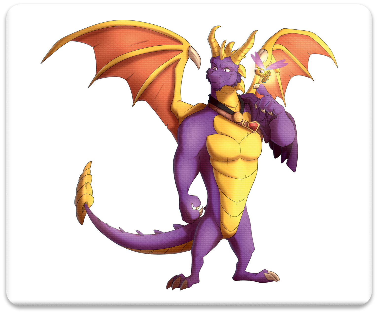 Коврик для мышки "Spyro 9" Ru-print / Игровой коврик для мышки