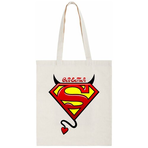 фото Сумка-шоппер coolpodarok "супермен света"