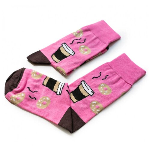 фото Носки unisex st. friday socks пышки и кофе, размер 38-41