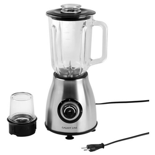 Блендер Galaxy GL 2163 стационарный 900 Вт 15 л кофемолка серебристый 354900₽