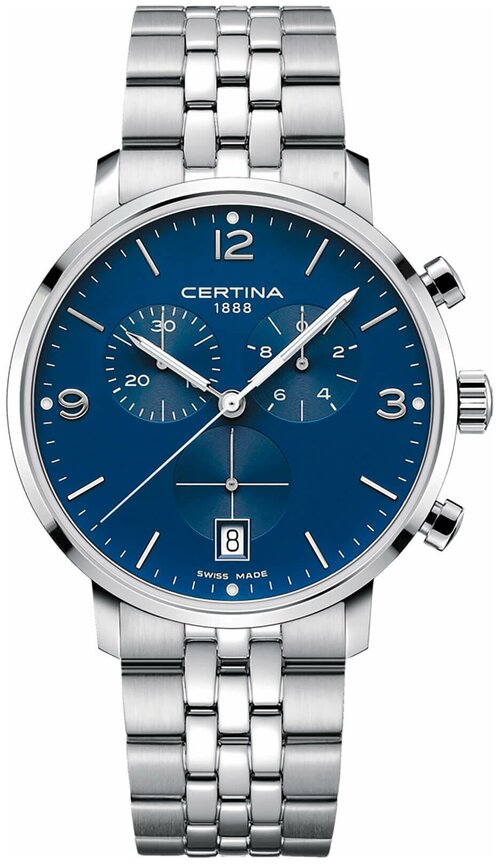 Наручные часы Certina Urban C035.417.11.047.00, синий