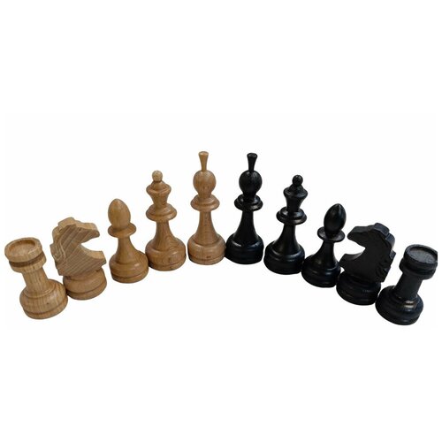 шахматы турнирные баталия 49 см фигуры из бука без утяжелителя Шахматные фигуры Турнирные из бука без доски