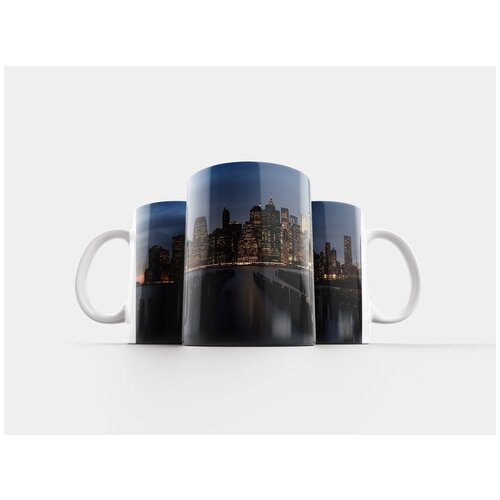 фото Кружка "городской, город, создание" 320 мл lotsprints