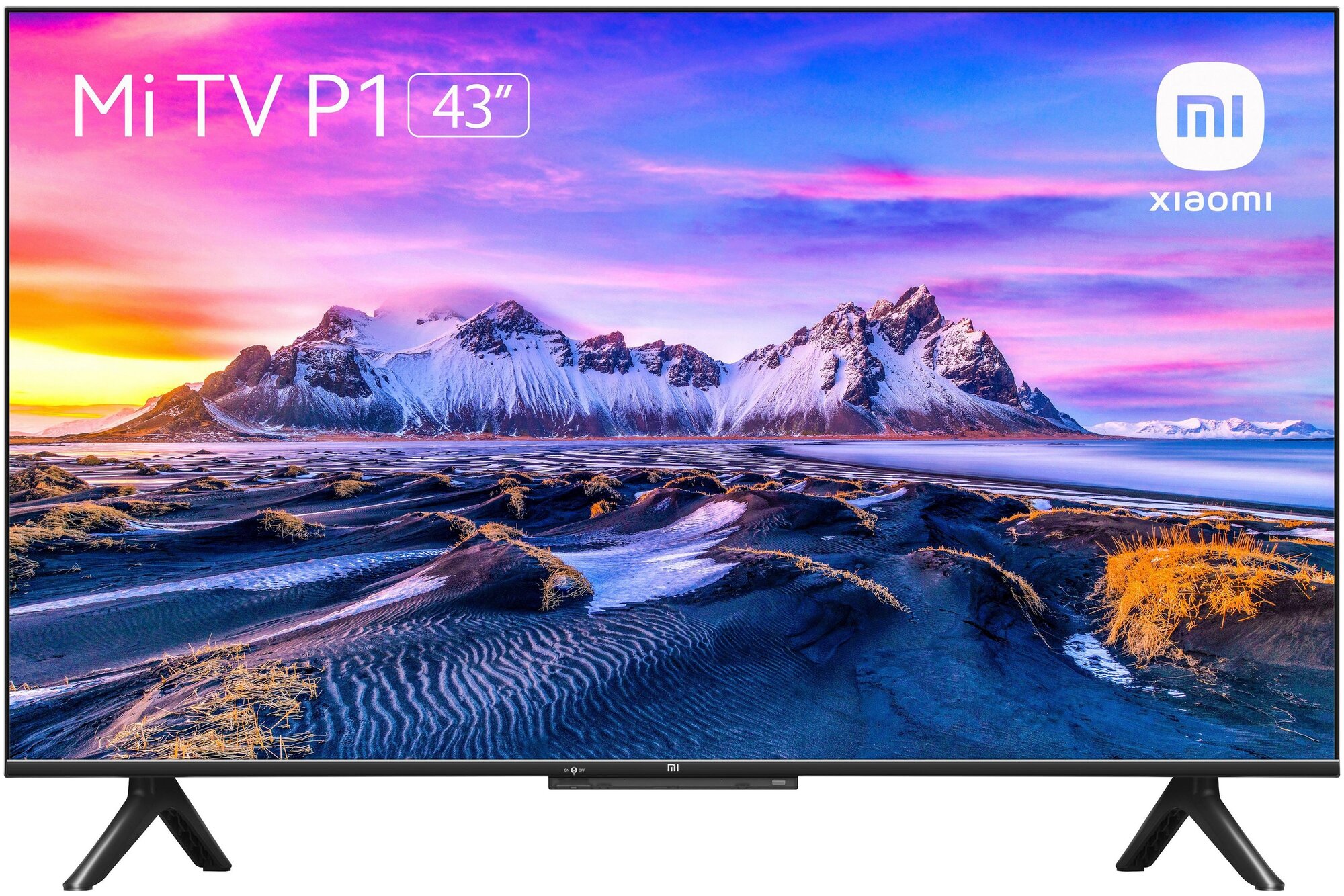 43" Телевизор Xiaomi Mi TV P1 43 2021 LED, HDR RU, черный