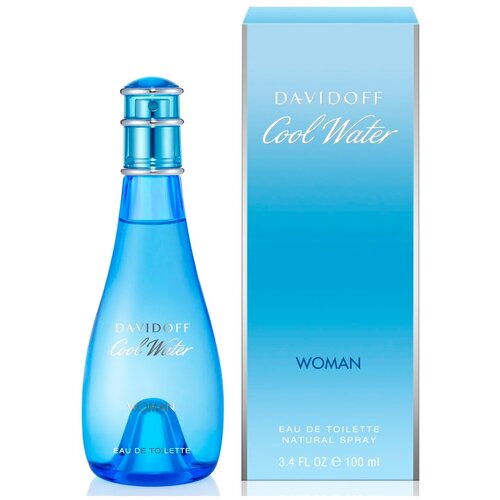 Davidoff туалетная вода Cool Water Woman, 100 мл, 100 г davidoff davidoff cool water happy summer woman