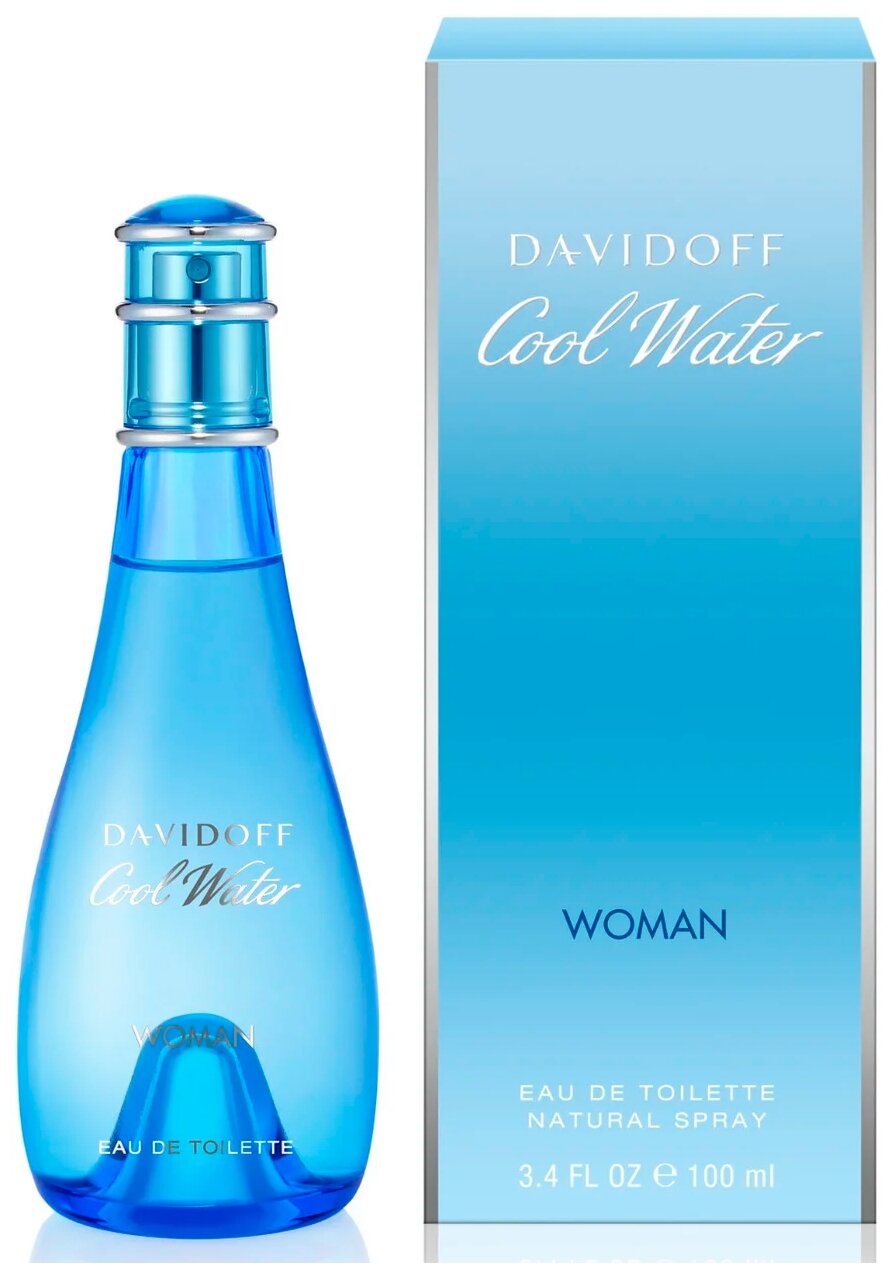 Davidoff, Cool Water Woman, 100 мл., туалетная вода женская