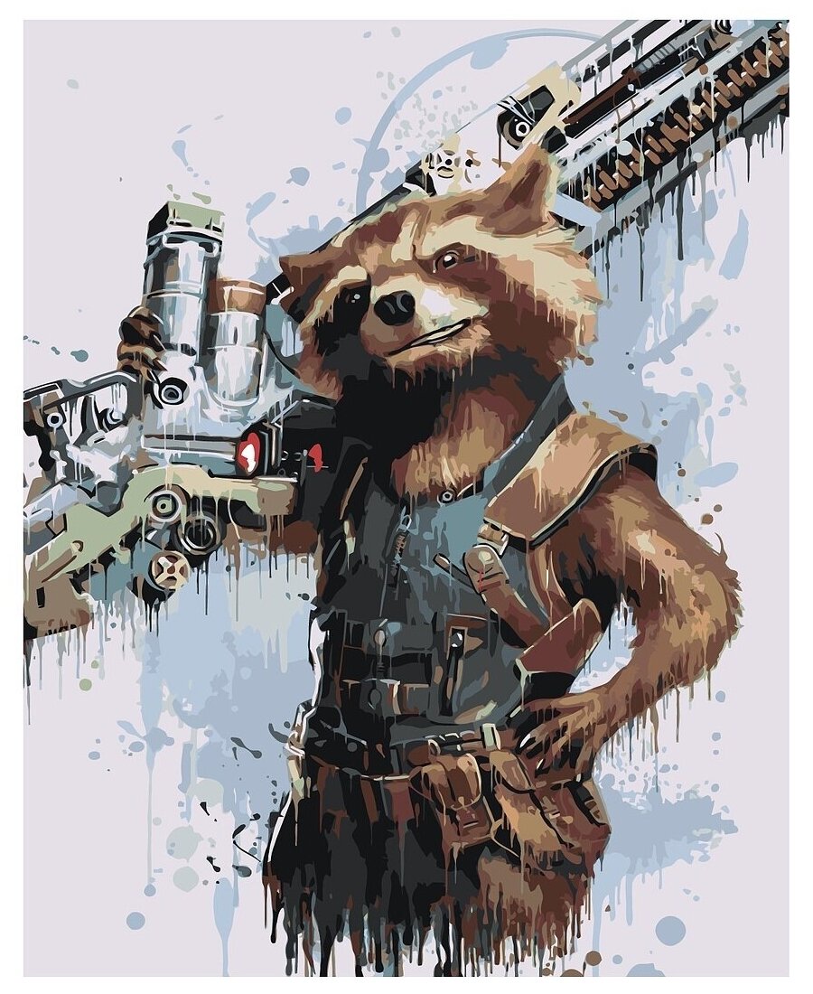 Картина по номерам стражи галактики