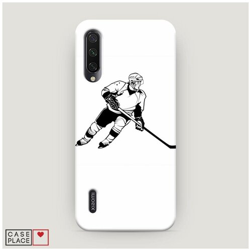 фото Чехол пластиковый xiaomi mi a3 хобби хоккей case place